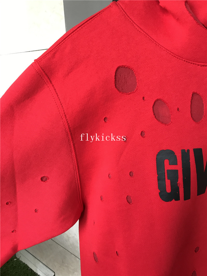 Givenchy Red Hoodie